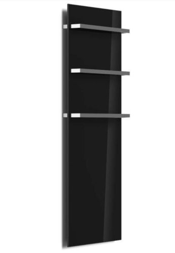 AREZZO Design Onyx Black 3 elektromos törölközőszárítós radiátor, matt, AR-ONYX3MBMATT