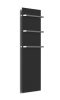 AREZZO Design Onyx Black 3 elektromos törölközőszárítós radiátor, matt, AR-ONYX3MBMATT