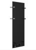 AREZZO Design Onyx Black 2 elektromos törölközőszárítós radiátor, matt, AR-ONYX2MBMATT