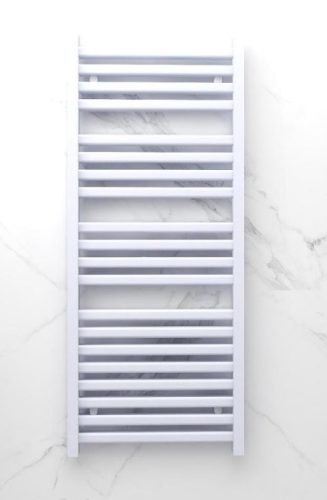 AREZZO Design Duo törölközőszárítós radiátor, fehér, 120x50 cm, AR-DU12050W