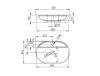 AREZZO Design Babette mosdótál, pultra építhető, fehér, 62x41 cm, AR-145079