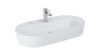 AREZZO Design Babette mosdótál, pultra építhető, fehér, 82x41 cm, AR-145109