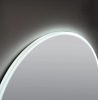 AREZZO Design LED okos tükör, 100 cm, kerek+állítható fényerő,páramentesítő funkció,óra,hőmérő, AR-3054