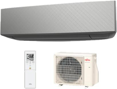 Fujitsu Design 2020 klíma szett, ezüst, 2 kW, ASYG07KETEB/AOYG07KETA