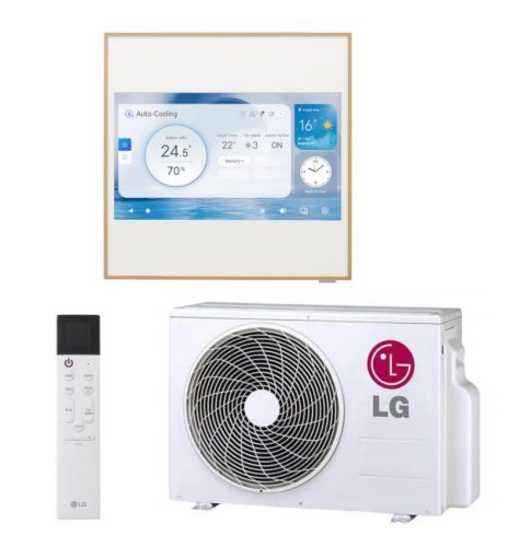 LG Artcool Gallery Premium Inverteres oldalfali split klíma szett 3,5 kW, A12GA2 