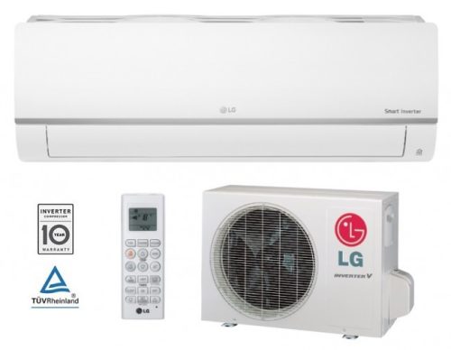 LG Silence Plus oldalfali inverteres split klíma szett, 7,1 kW, PC24SK