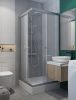 H2O Projecta szögletes zuhanykabin, 90x90 cm