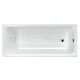 M-Acryl ECO egyenes akril kád, 150/160/170x70/170x75 cm, ajándék kádlábbal és peremrögzítővel, 12380