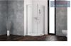 Radaway Essenza New PDD íves zuhanykabin, 80x80x200 cm, 385002-01-01L+385002-01-01R