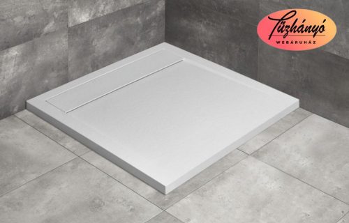 Radaway Teos C szögletes öntött márvány zuhanytálca, több színben, 90x90 cm, HTC9090-04