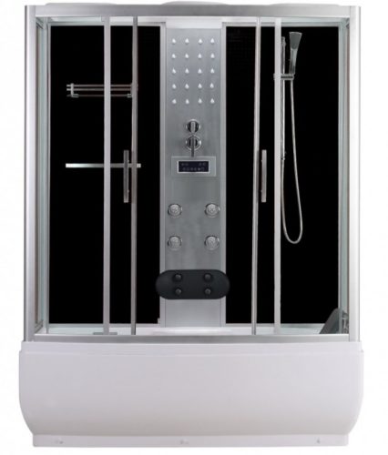 Sanotechnik Nevada hidromasszázs zuhanykabin elektronikával, 85x150x223 cm, PR150