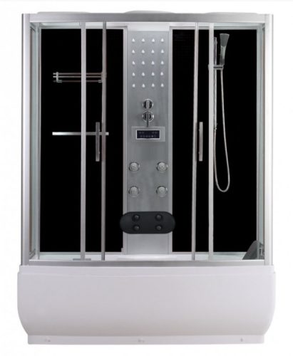 Sanotechnik Nevada hidromasszázs zuhanykabin elektronikával, 85x170x223 cm, PR170