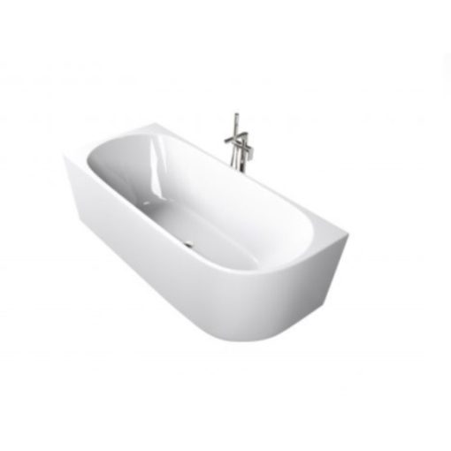 Sanotechnik Mallorca testformájú egyenes fürdőkád, 170x80 cm, 305000