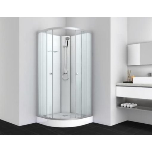 Sanotechnik IDEA 1 komplett zuhanykabin, íves, 80x80 cm, PS10
