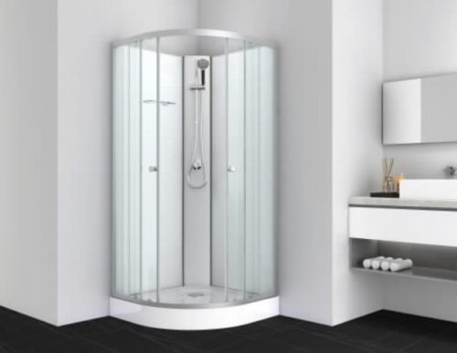 Sanotechnik IDEA 2 komplett zuhanykabin, íves, 90x90 cm, PS11