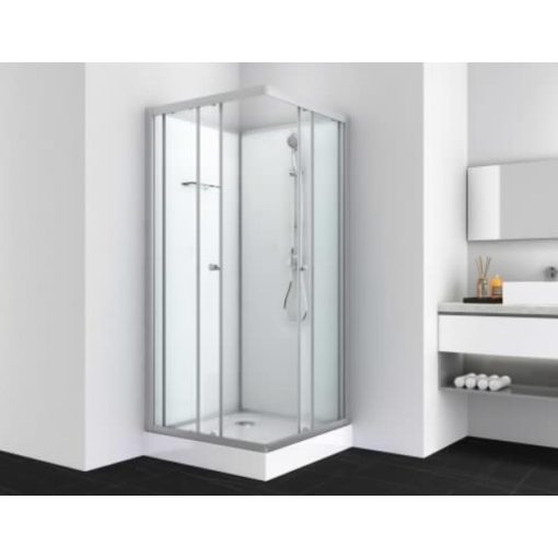 Sanotechnik FORTE 2 komplett zuhanykabin, szögletes, 90x90 cm, PS15
