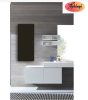 Sanotechnik E-ROM fürdőszobai fűtőtest, fekete, RES152