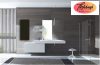 Sanotechnik E-ROM fürdőszobai fűtőtest, fekete, RES152