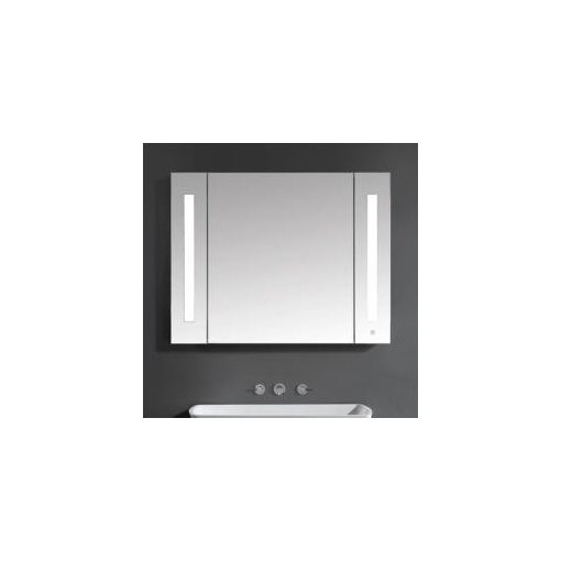 Wellis Canaria tükrös fürdőszoba szekrény LED világítással, 80x12x70 cm, WB00324