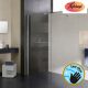 Wellis Astro Corner 120 walk-In zuhanyfal, 120x190 cm, WC00487