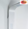 Wellis Mariner Silver termosztátos zuhanypanel, 19x50x160 cm, WZ00086