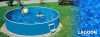 Wellis Lagoon Basic Fémvázas medence, homokszűrővel, mistry fóliával, EM00030